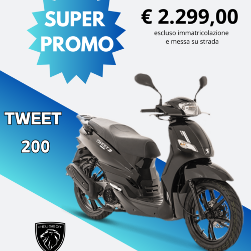 PEUGEOT MOTOCYCLE TWEET 200 ACTIVE E5