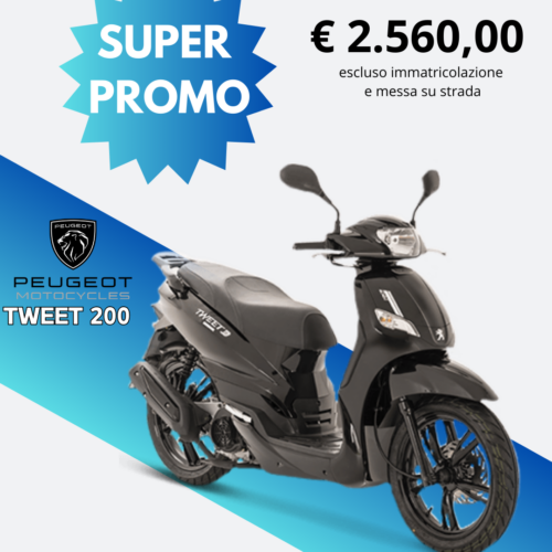 PEUGEOT MOTOCYCLE TWEET 200 ACTIVE E5